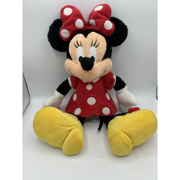 Disney Parks Walt Disney World Minnie Mouse 18” Plush Vintage NWT - Picture 1 of 4